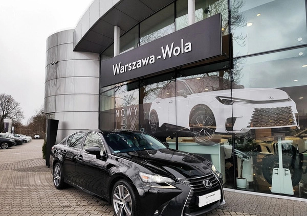 Lexus GS cena 114999 przebieg: 156879, rok produkcji 2018 z Sława małe 436